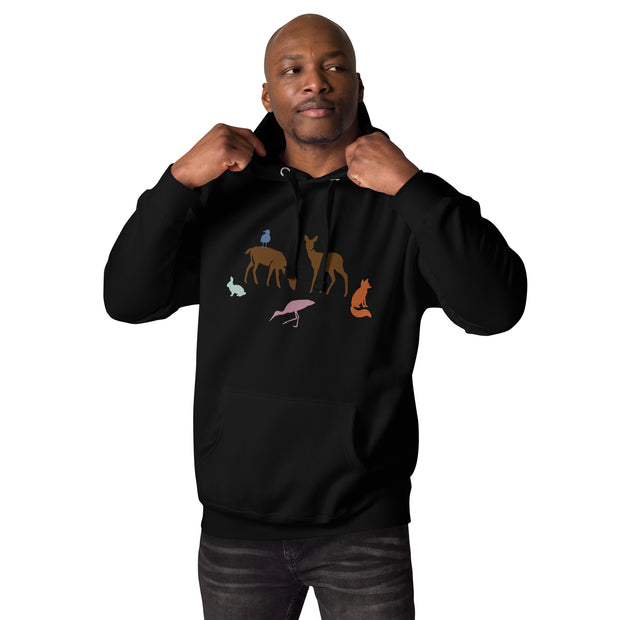 Animal design Unisex Hoodie